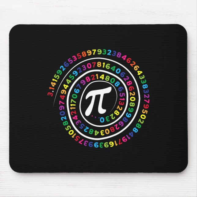 Pi Symbol Math Teacher Pi Day  Mouse Pad (Front)