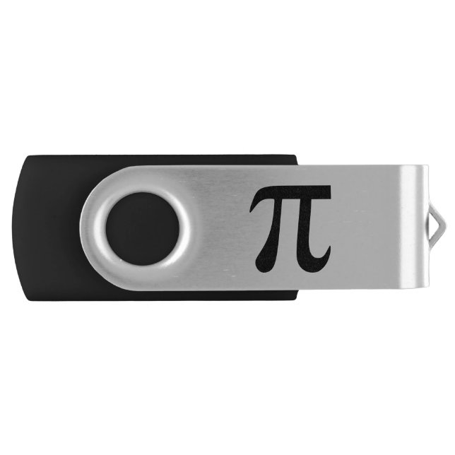 Pi Symbol USB Flash Drive (Front)