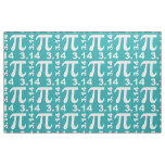 Pi Teal Fabric
