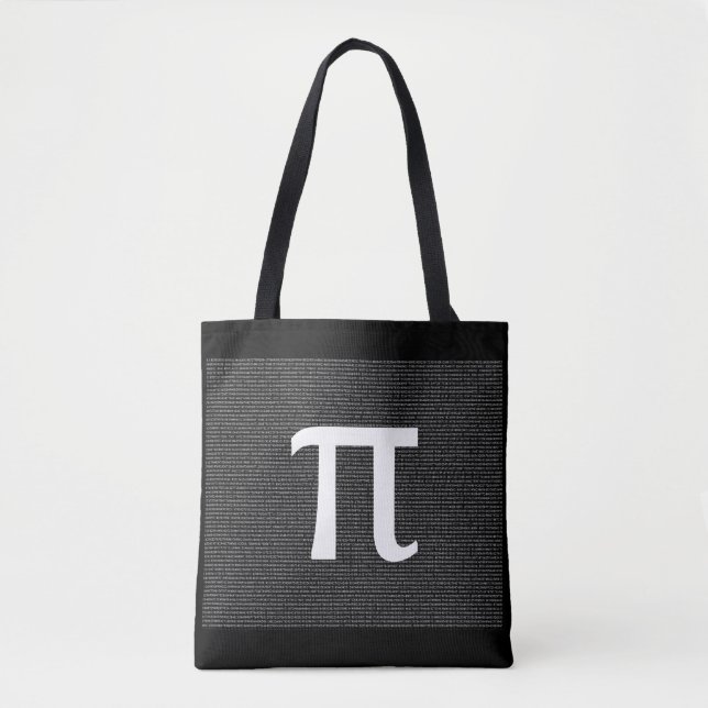 Pi - The Irrational Mathematical Constant Teacher Tote Bag (Front)