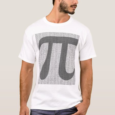 Pi To 10,000 Decimals T-shirt