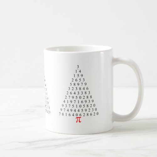 Pi Tree Triangle Mug