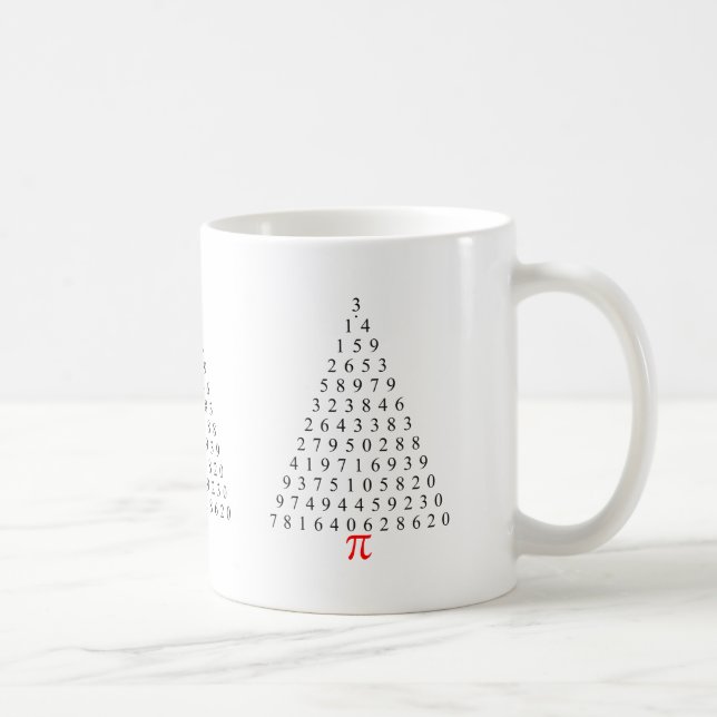Pi Tree Triangle Mug (Right)
