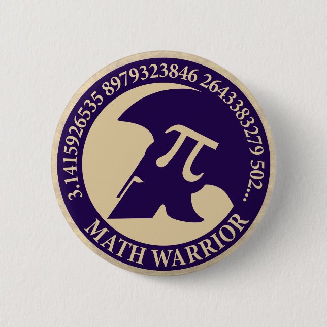 Pi Warrior Button (Front)