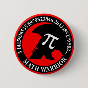 Pi Warrior Pinback Button