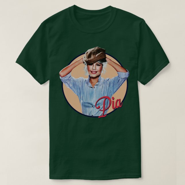 Pia Zadora T-Shirt (Design Front)