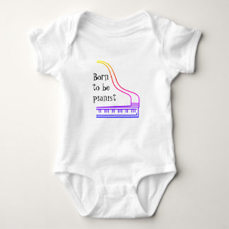 Pianist Baby Shirt by Syahikmah