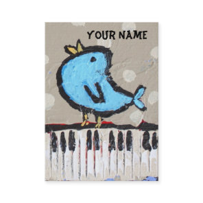 pianist business card