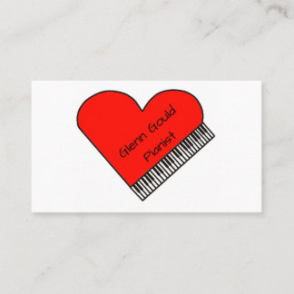 Pianist Business Card