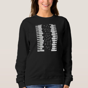 Pianist Keys Piano Keyboard Synthesizer Player Not Sweatshirt