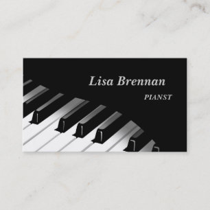 Pianist , Musician , Classics Player Business Card