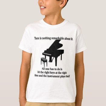 Pianist Musician T-shirts And Gifts by occupationtshirts at Zazzle