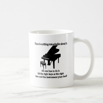 Pianist Musician T-shirts And Gifts Coffee Mug by occupationtshirts at Zazzle
