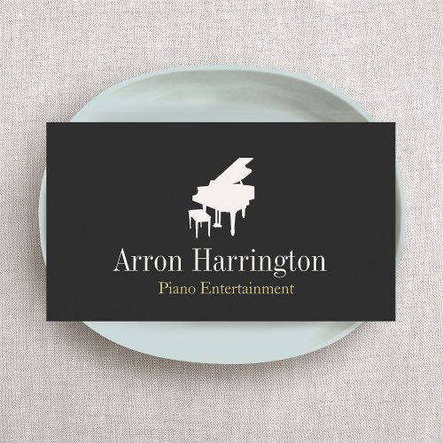 Piano Business Card