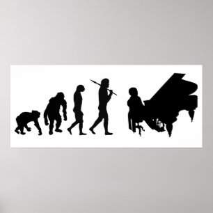 Pianist Piano Orchestra Composer Mozart gear Poster