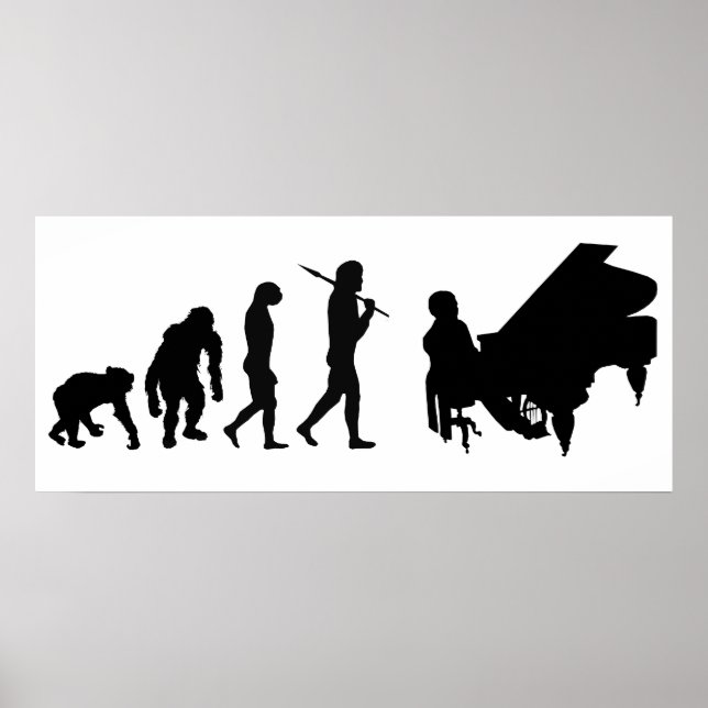Pianist Piano Orchestra Composer Mozart gear Poster (Front)