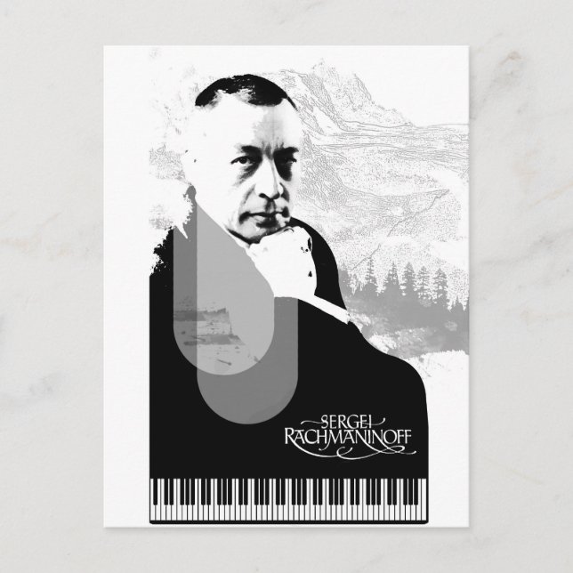 Pianist Postcard (Front)