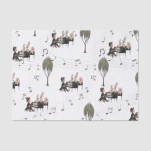 Pianist Tissue Paper