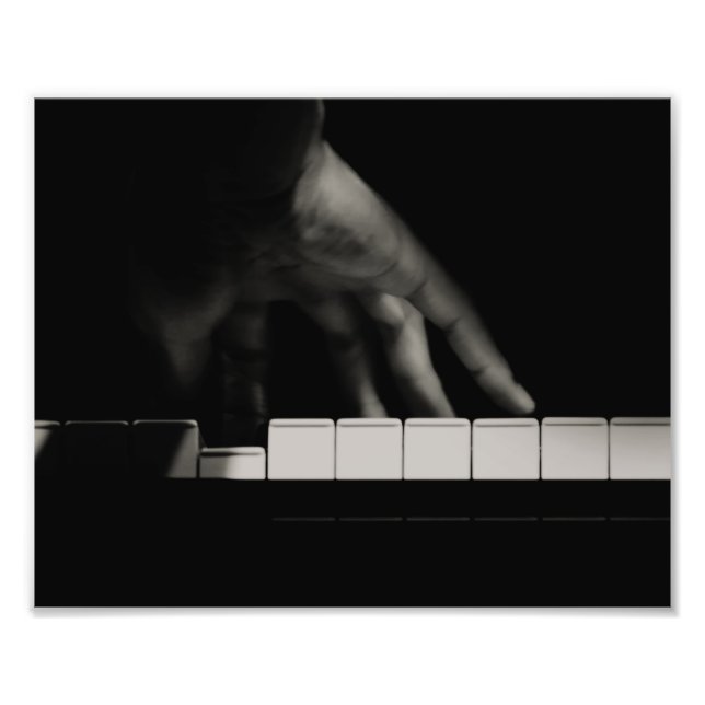 Pianist's Hand Photo Print (Front)