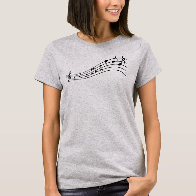 Pianists Rock 2 Musician's Tee Shirt (Front)