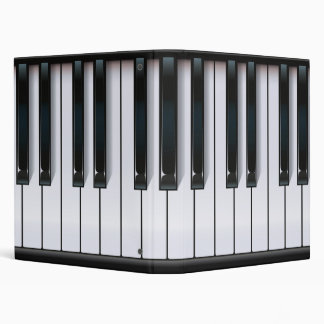 Piano 3 Ring Binder