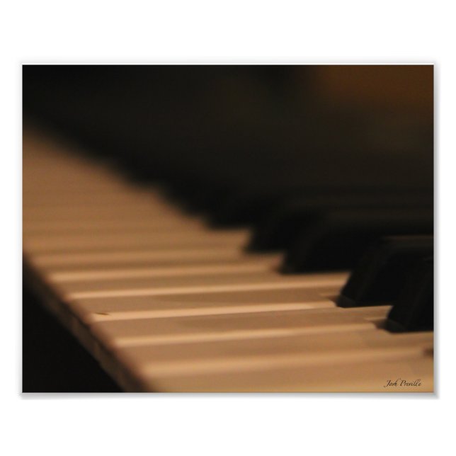 Piano 8x10 photo print (Front)