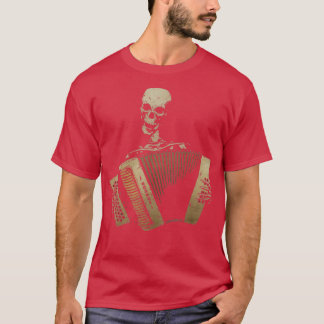 Piano Accordion Blues T-Shirt