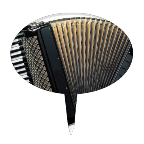 Piano Accordion Cake Topper