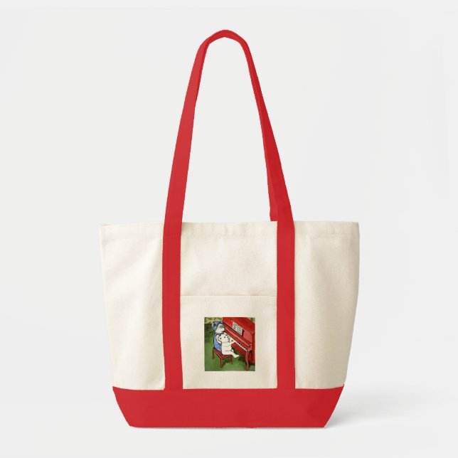 Piano Adventure Bears Tote Bag (Front)