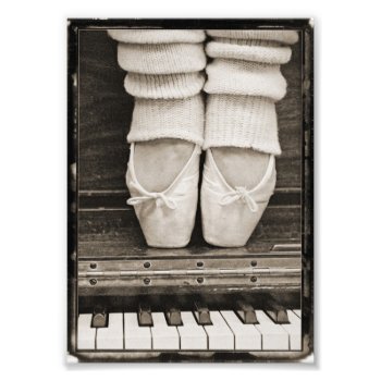 Piano Ballet Duet Small Sized Photo Print by erinphotodesign at Zazzle