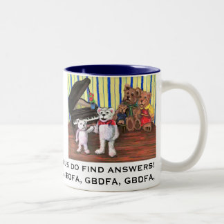 Piano Bears Mug for Piano KIds