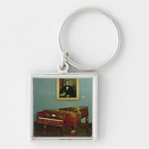 Piano belonging to Franz Peter Schubert Keychain