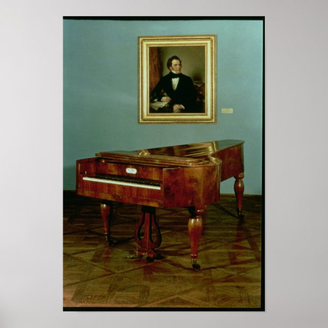 Piano belonging to Franz Peter Schubert Poster (Front)