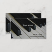 Piano/ Business Card (Front/Back)
