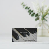 Piano/ Business Card (Standing Front)