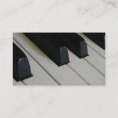 Piano/ Business Card (Back)