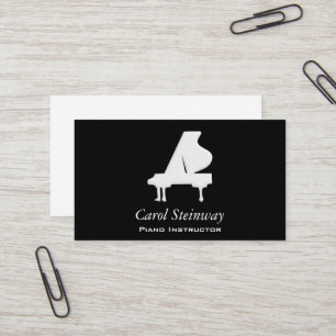 Piano Business Card