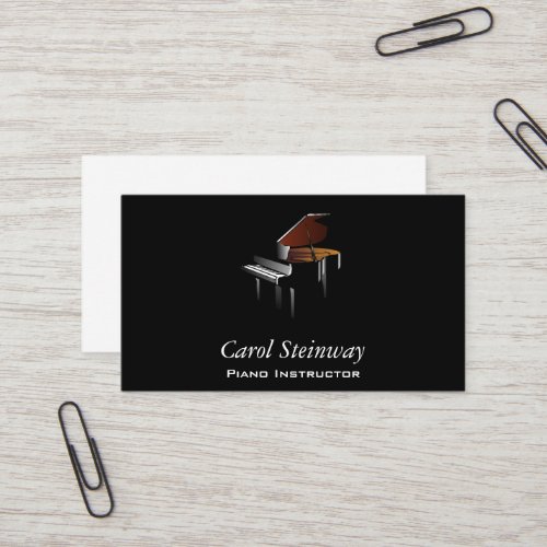 Piano Business Card
