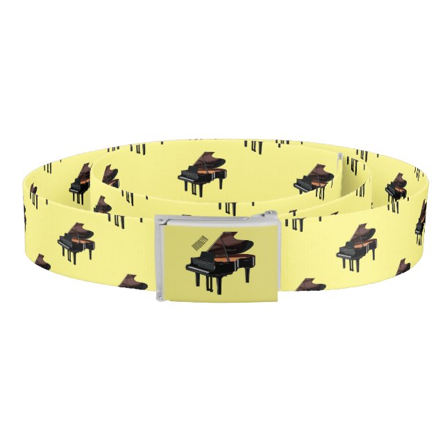 Piano cartoon illustration belt (Coil)