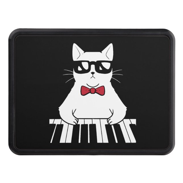 Piano Cat Hitch Cover (Front)