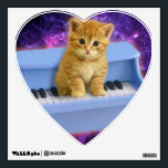 Piano cat wall sticker<br><div class="desc">cute cats, funny cats, kittens pet kitty keyboard , kitten tabby small beautiful, animal little pretty domestic, feline baby adorable paw , sitting lovely music instrument , classical musical concert melody , sound classic musician</div>
