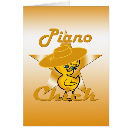 Piano Chick #10 Cards (Front)