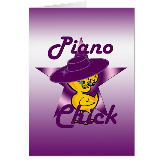 Piano Chick #9 Cards (Front)