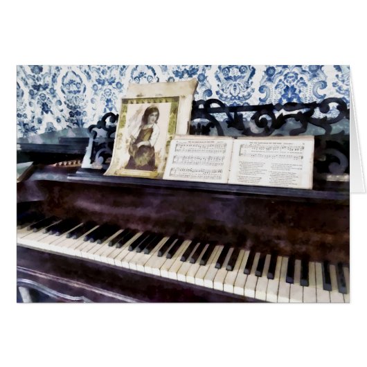 Piano Closeup Cards (Front Horizontal)