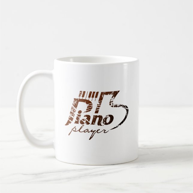 Piano Coffee Mug (Left)