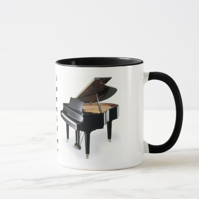 Piano Coffee Mug (Right)