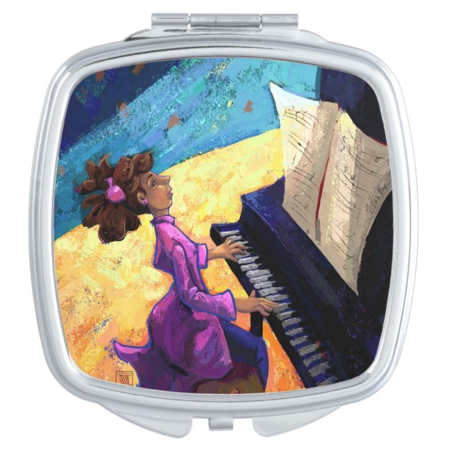 Piano Concert Compact Mirror (Front)