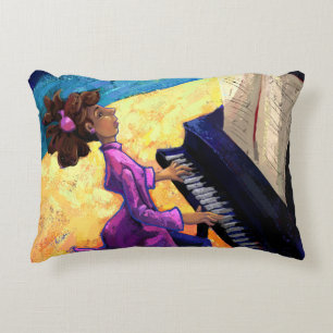 Piano Concert Decorative Pillow
