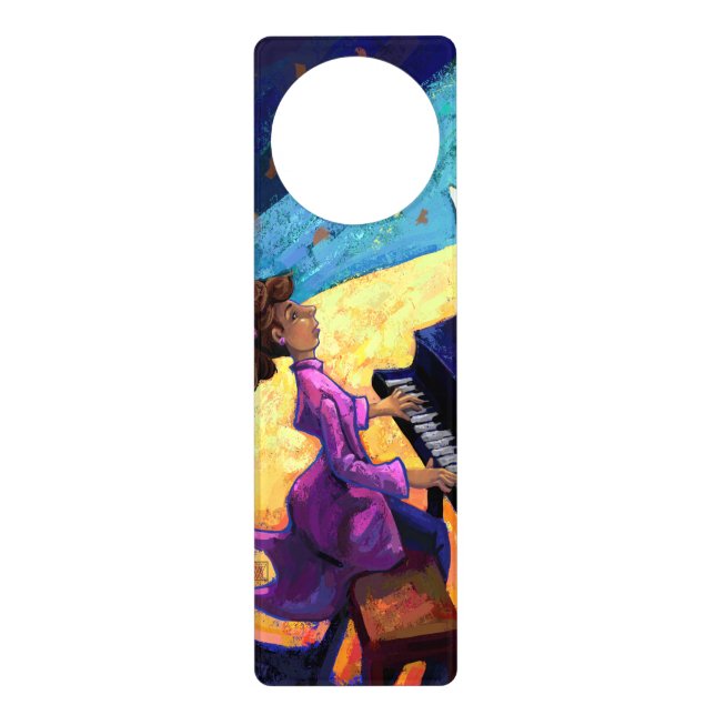 Piano Concert Door Hanger (Front)