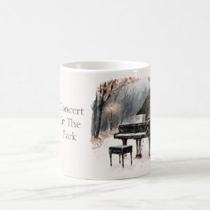 Piano Concert in the Park Coffee Mug
